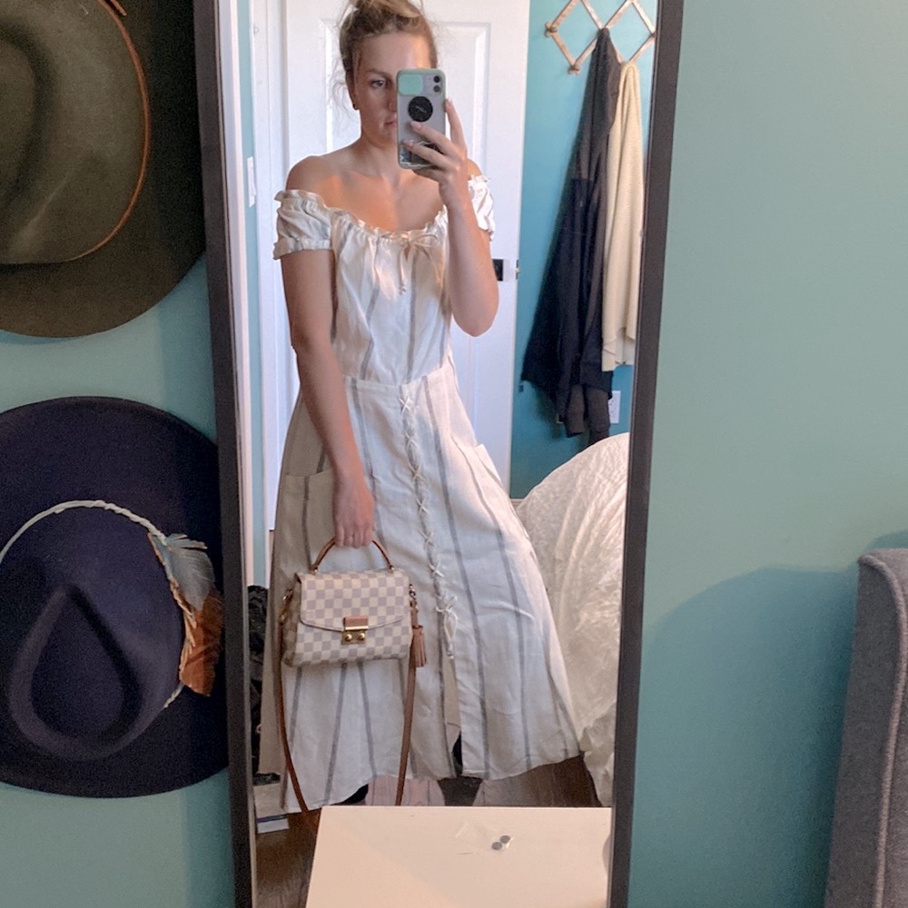 100% Linen Reformation dress